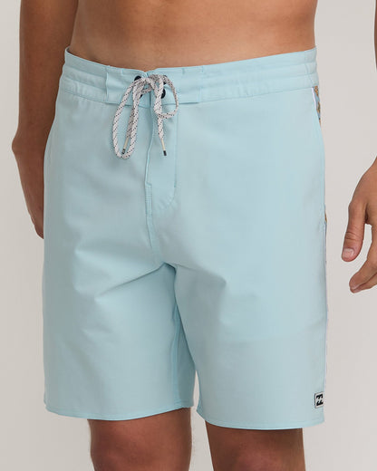 Billabong Wategos Lo Tide 19" Boardshorts - Dusty Blue