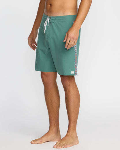 Billabong Wategos Lo Tide 19" Boardshorts - Sage Green