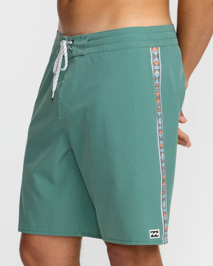 Billabong Wategos Lo Tide 19" Boardshorts - Sage Green