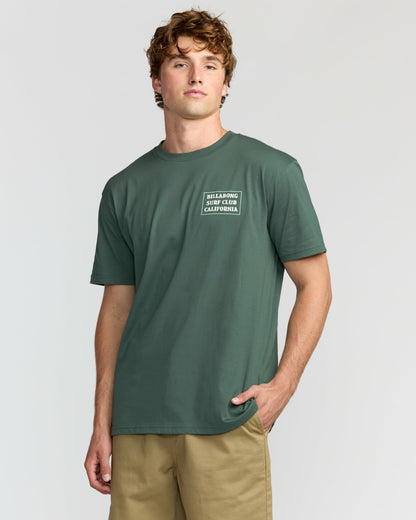 Billabong Wave Ca Premium Short Sleeve T-Shirt - Dark Slate