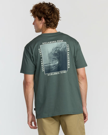 Billabong Wave Ca Premium Short Sleeve T-Shirt - Dark Slate