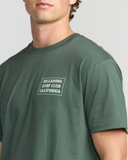 Billabong Wave Ca Premium Short Sleeve T-Shirt - Dark Slate