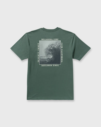 Billabong Wave Ca Premium Short Sleeve T-Shirt - Dark Slate