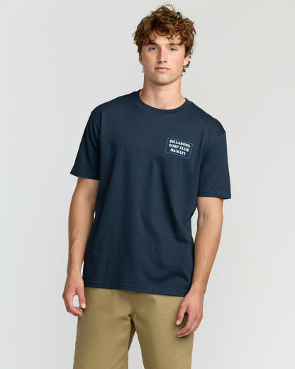 Billabong Wave Hi Premium Short Sleeve T-Shirt - Navy