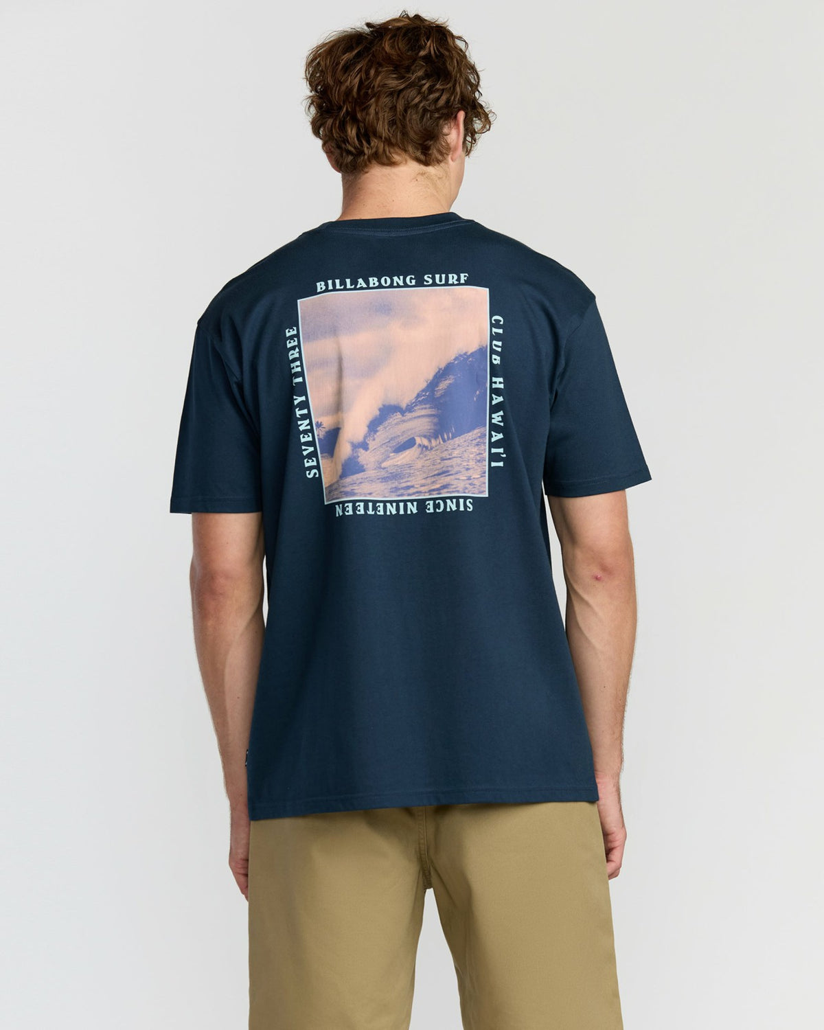 Billabong Wave Hi Premium Short Sleeve T-Shirt - Navy