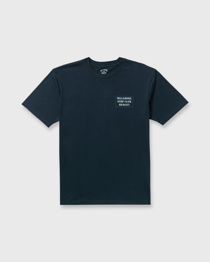 Billabong Wave Hi Premium Short Sleeve T-Shirt - Navy