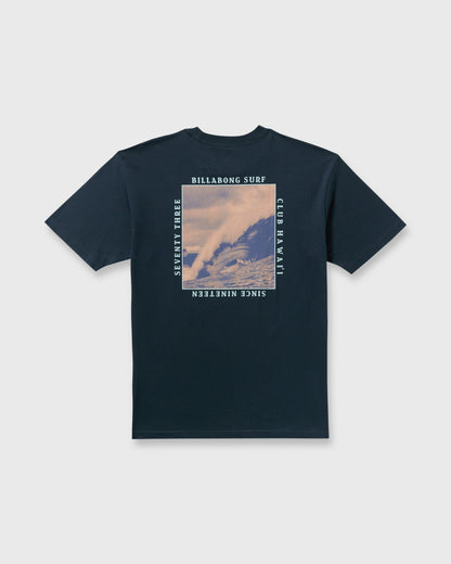 Billabong Wave Hi Premium Short Sleeve T-Shirt - Navy