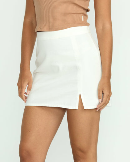 Billabong Wave Washed Skirt - Salt Crystal