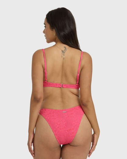 Billabong Were Wild Demi Underwire Bikini Top - Paradise Pink