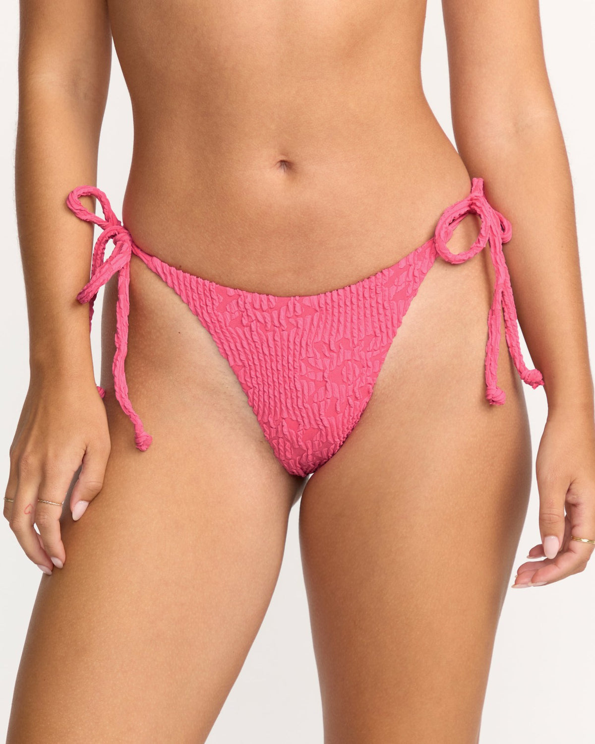 Billabong Were Wild Tie-Side Maya Bikini Bottom - Paradise Pink