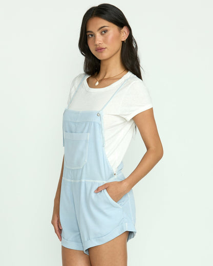 Billabong Wild Pursuit Romper - Washed Chambray