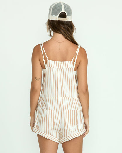 Billabong Wild Pursuit Romper - Rose Brown
