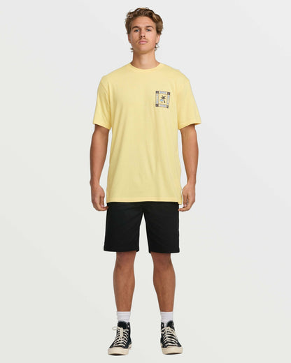 Billabong Window Premium Tee - Papaya