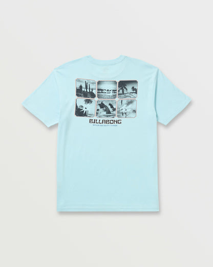 Billabong Window Premium Tee - Coastal Blue
