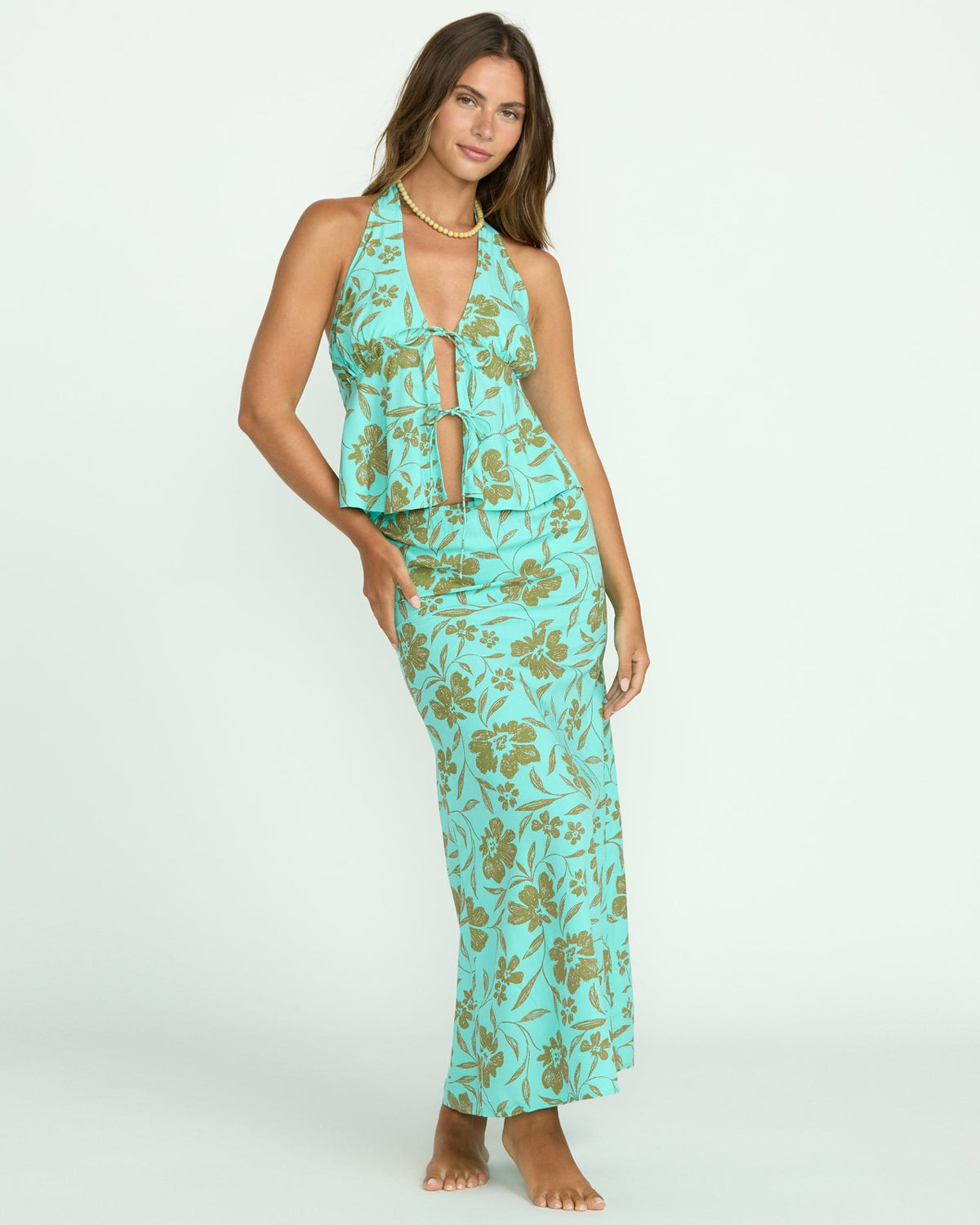 Billabong Your Dream Woven Top - Poolside