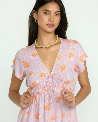 Billabong Warm Rays Dress - Amethyst Smoke