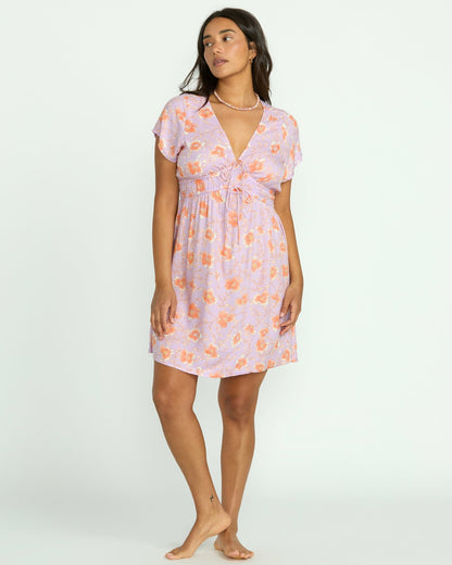 Billabong Warm Rays Dress - Amethyst Smoke