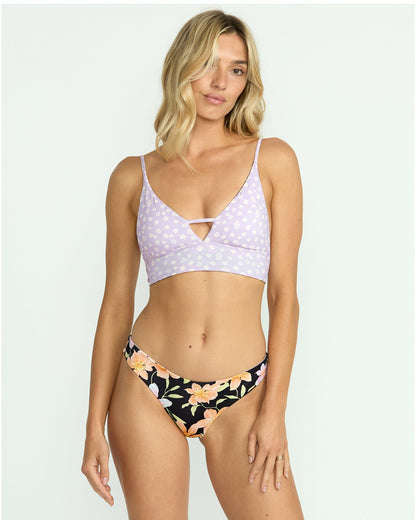 Billabong Twin Sol Reversible V Neck Cami Bikini Top - Multi