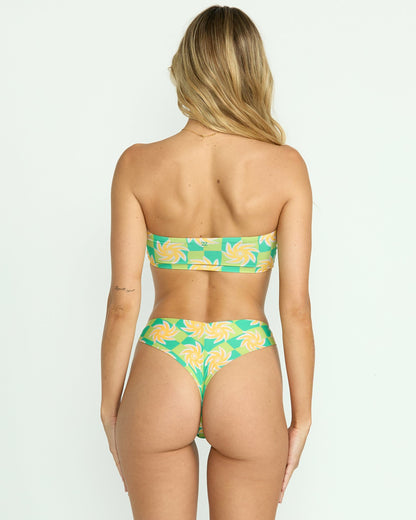 Billabong Trippin On Sun V Hike Bikini Bottom - Multi