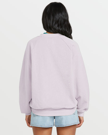 Billabong The Waves Crew Sweatshirt - Amethyst Smoke