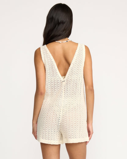 Billabong Steller Time Romper - Whitecap