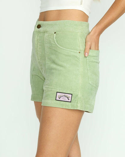 Billabong Set The Tone Cord Short - Pistachio