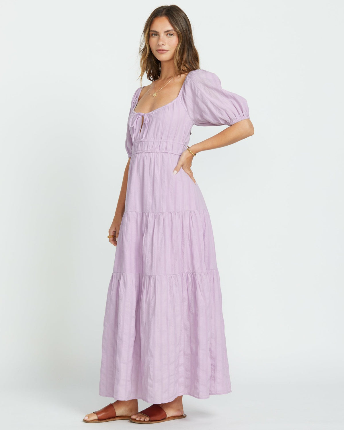 Billabong Lilac Lover Dress - Peaceful Lilac
