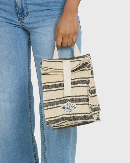 Billabong La Playa Picnic Lunch Bag - Off Black