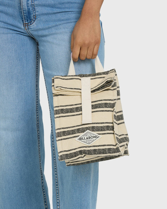 Billabong La Playa Picnic Lunch Bag - Off Black