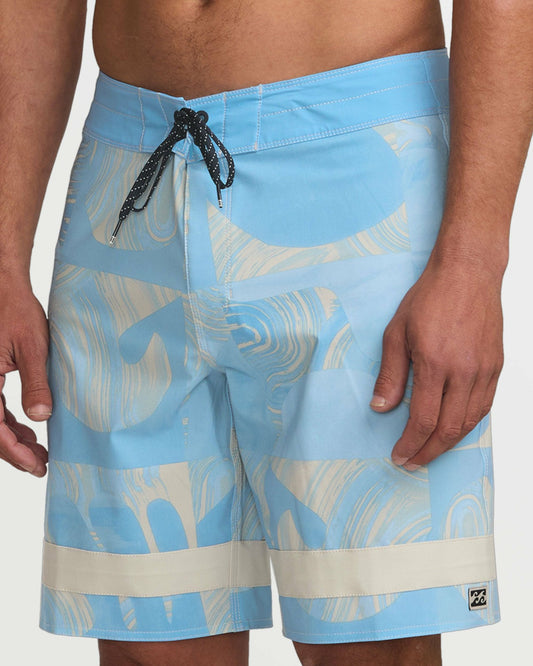 Billabong Elements Pro Performance 185" Boardshorts - Washed Blue