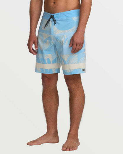 Billabong Elements Pro Performance 185" Boardshorts - Washed Blue