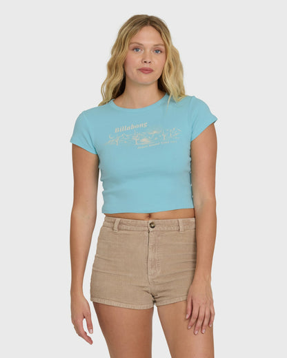 Billabong Desert Bound Short Sleeve T-Shirt - Laguna Blue