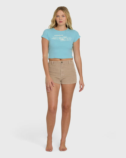 Billabong Desert Bound Short Sleeve T-Shirt - Laguna Blue