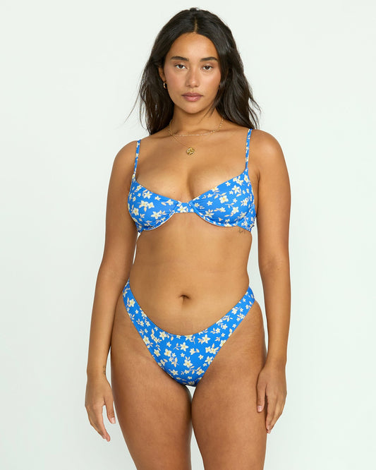 Billabong Another Tide Demi Underwire Bikini Top - True Blue